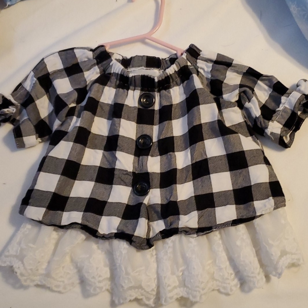 18M Cute mid sleeve shirt